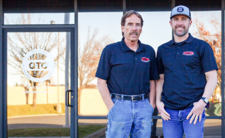 About QTC Scott and Jake-Duncan President Vice President